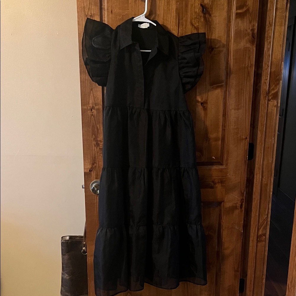 Elegant Black Women’s Dress
